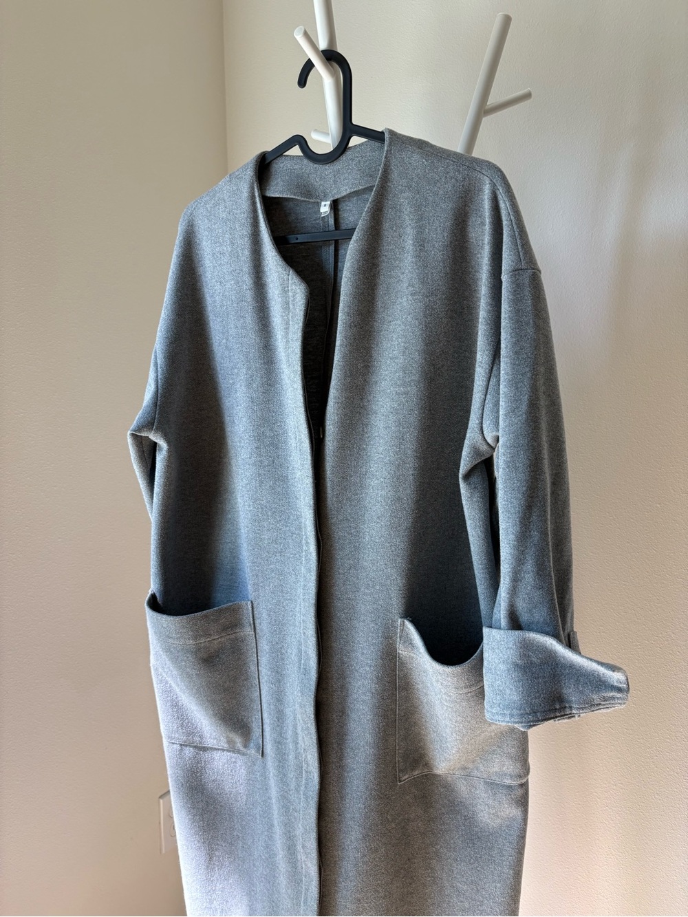 MUJI Sweatshirt Long Cardigan/ Jacket